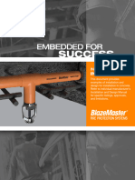 BlazeMaster Embedded in Concrete Brochure US