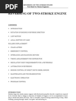 11 - Reversing of Two Stroke Engine