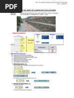 Memoria de Calculo de Gaviones en CD Intcomex Lurin