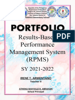 Editable Rpms Portfolio Tano, Irene