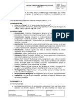 SSOP 07 Prevencion de Contaminación Cruzada