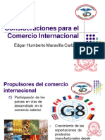 1 Consideraciones para El Comercio Internacional