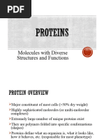 Proteins, Lecture 5