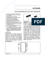 CD-4035 (CD4035 - Registro Desplazamiento de 4 Bits. CMOS - COMPIC)