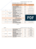 5° Grado - Matriz Planificación