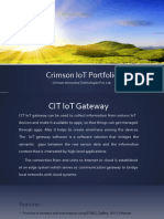 CIT IoT Portfolio