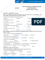 1. Đề thi số 1: Vững vàng nền tảng, Khai sáng tương lai