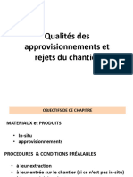 DIC26 La Qualité Des Approvisionnement Et Rejets Du Chantier