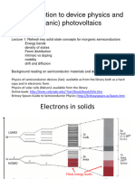 PB - Device Physics 2022 Lecture 1