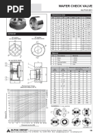 Alp Wafer-Check-Valve 901