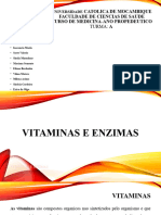 Vitamina e Enzima