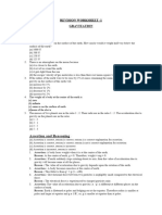 REVISION WORKSHEET-1-Gravitation