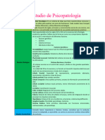 Guía de Estudio de Psicopatología