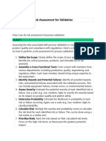 Process Validation