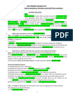 SG 4.2 Interim Payments, Security For Costs, Sanctions, Discontinuance