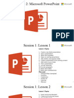 Microsoft PowerPoint High Level Overview Slides