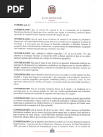 Decreto 463-23 Consejo Consultivo Bajo La Denominación de Gabinete de Desarrollo Logístico