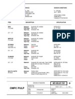 CMPC Pulp: Issued For Project No. Sheet 1 of 4 Rev. Proj. Appr. Date of Issue Dept. Appr. Generic Appr. Date