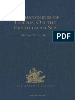 Stanley Mayer Burstein - Agatharchides of Cnidus - On The Erythraean Sea-Routledge (1999)