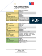 Informe Diagnóstico Familiar de Habilidades para El Cuidado I. Individualización de La Adolescente