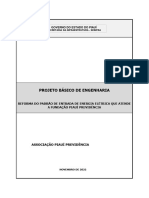 Projeto Basico Reforma Padrão Energia Piauiprev