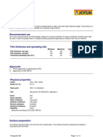 Penguard HB: Technical Data