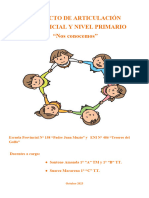 Secuencia Didáctica de Articulación 158-486