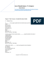 Foundations of Earth Science 7th Edition Lutgens Test Bank 1