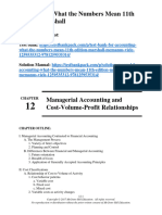 Accounting What The Numbers Mean 11th Edition Marshall Solutions Manual 1