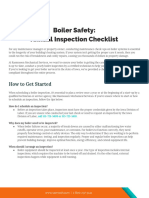 RMS Boiler Safety Annual Inspection Checklist