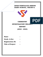 Chemistry Invest Project 12