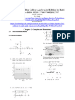 Solution Manual For College Algebra 3rd Edition by Ratti and Waters ISBN 0321912780 9780321912787