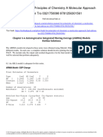 Principles of Chemistry A Molecular Approach 2nd Edition Tro Solutions Manual 1