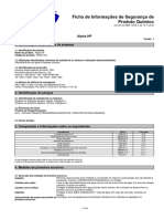 Ficha de Informações de Segurança de Produto Químico: 1. Identificação Do Produto e Da Empresa