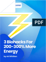 3 BIOHACKS For Energy Longevity Report 2023 10 10