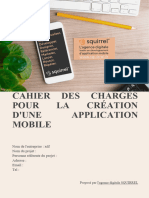 CahierDesCharges App SQUIRREL