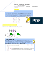 6°U0 - G2 Amplificar y Simplificar Fracciones