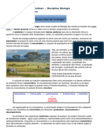 Estudo Dirigido - Ecologia - Parte 1