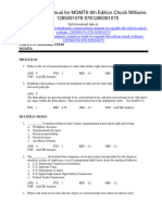 MGMT6 6th Edition Chuck Williams Test Bank 1