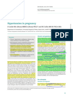 Hypertension in Pregnancy Pih Bja