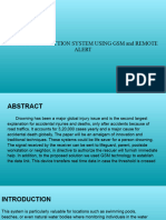 Drowning Detection System Using GSM and Remote Alert