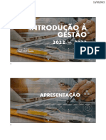 1 - Organização, Gestão e Gestores