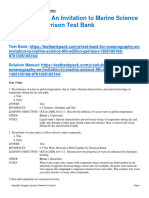 Oceanography An Invitation To Marine Science 9th Edition Garrison Test Bank 1