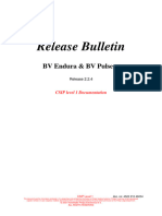 Bulletin Endura & Pulsera