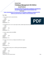 Concepts of Database Management 8th Edition Pratt Test Bank 1