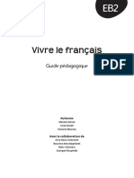 Guide Pedagogique Vivre Le Francais EB2