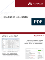 Introduction-To-Mendeley Presentation 2023 Compressed