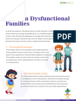 Roles: in Dysfunctional Families