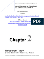 Solution Manual For Management 8th Edition Kinicki Williams 1259732657 9781259732652