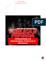 Apostila de Operações de Segurança Pública e Privada - Instituto FORTEG